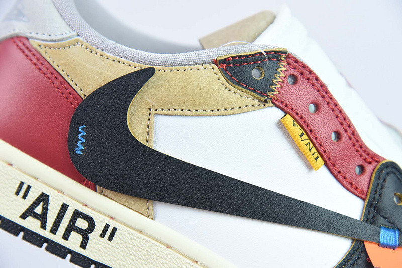 Union LA x OF x nike jordan 1 Low OG"GOAT CZ0790-107
