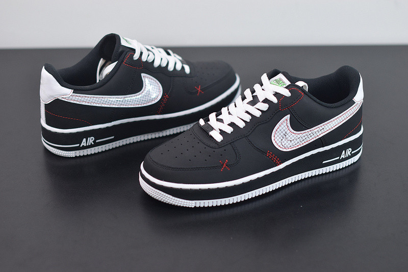 NIKE AIR FORCE 1 LOW CRIMSON EXPOSED STITCHING CU6646-001