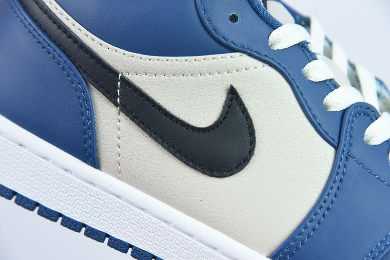 Air Jordan 1 Low WMNS Grey Blue Black DC0774-402