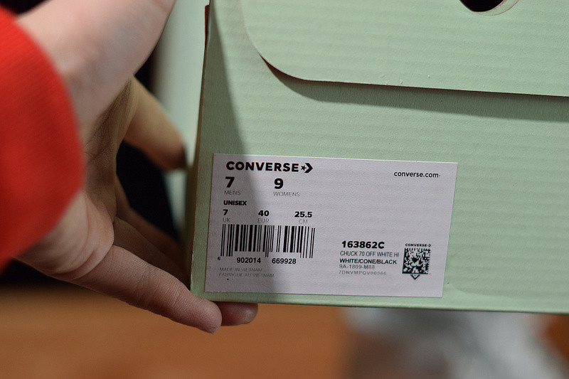 OF X CONVERSE 2.0 WHITE/BLACK 163892C
