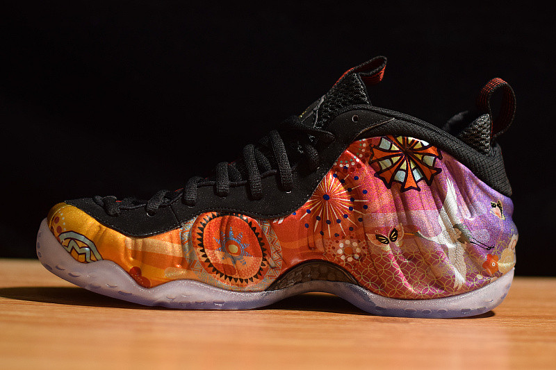 NIKE AIR FOAMPOSITE ONE LNY QS "LUNAR NEW YEAR 2018" AO7541-006