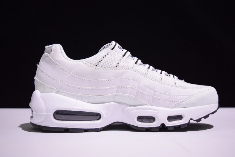 NIKE AIR MAX 95 WHITE BLACK 609048-109