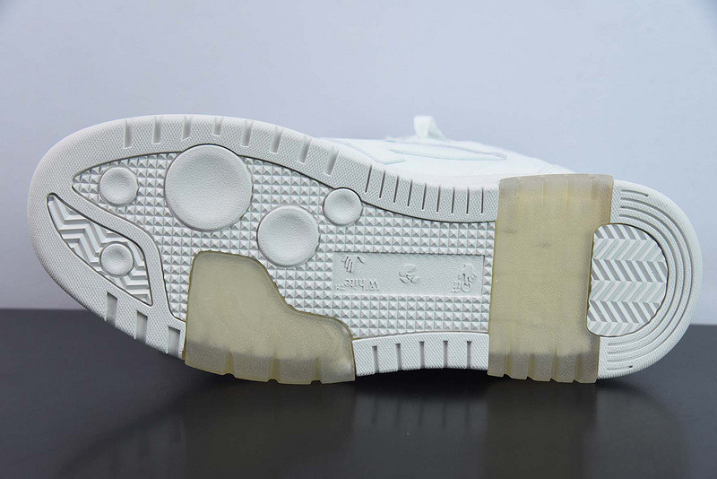 OF™ C/O VIRGIL ABLOH OUT OF OFFICE LOW-TOP LEATHER SNEAKERS ‘OOO“