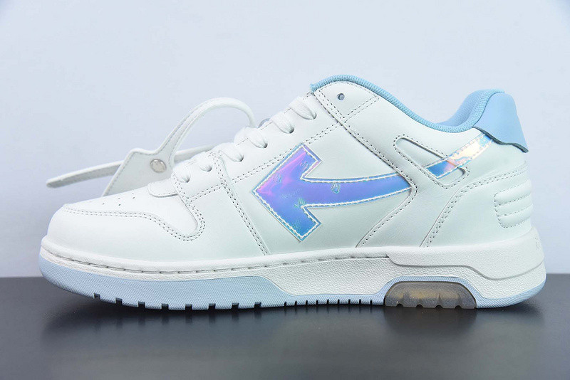 OF™ C/O VIRGIL ABLOH OUT OF OFFICE LOW-TOP LEATHER SNEAKERS ‘OOO“