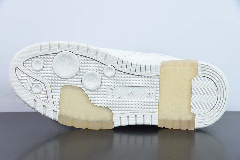 OF™ C/O VIRGIL ABLOH OUT OF OFFICE LOW-TOP LEATHER SNEAKERS ‘OOO“