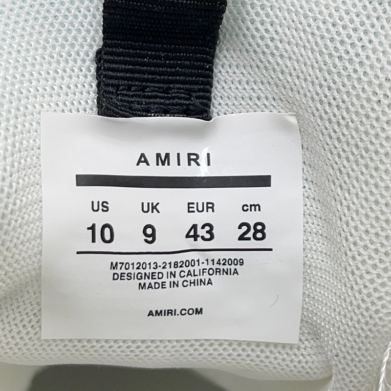 AMIRI BONE RUNNER LOW-TOP SNEAKERS