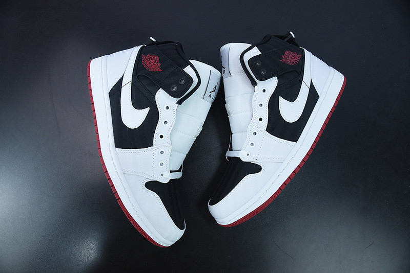 AIR JORDAN 1 MID SE UTILITY BLACK/WHITE-RED DD9338-016