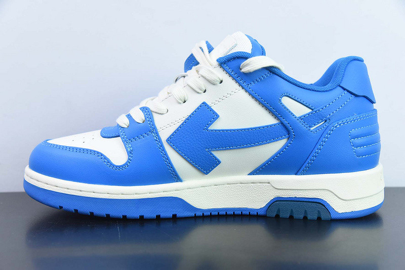 OF™ C/O VIRGIL ABLOH OUT OF OFFICE LOW-TOP LEATHER SNEAKERS ‘OOO“