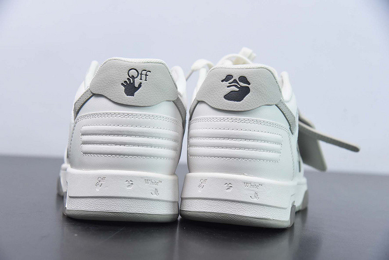 OF™ C/O VIRGIL ABLOH OUT OF OFFICE LOW-TOP LEATHER SNEAKERS ‘OOO“
