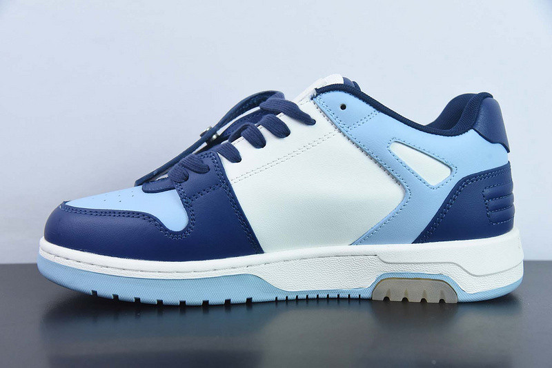OF™ C/O VIRGIL ABLOH OUT OF OFFICE LOW-TOP LEATHER SNEAKERS ‘OOO“