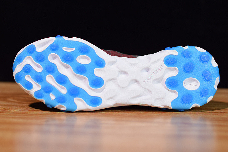 NIKE REACT ELEMENT 87 DARK GREY PHOTO BLUE AQ1090-003