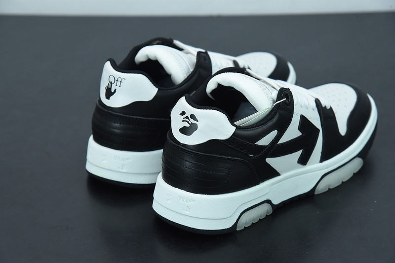 OF™ C/O VIRGIL ABLOH OUT OF OFFICE LOW-TOP LEATHER SNEAKERS ‘OOO“