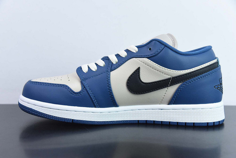 Air Jordan 1 Low WMNS Grey Blue Black DC0774-402