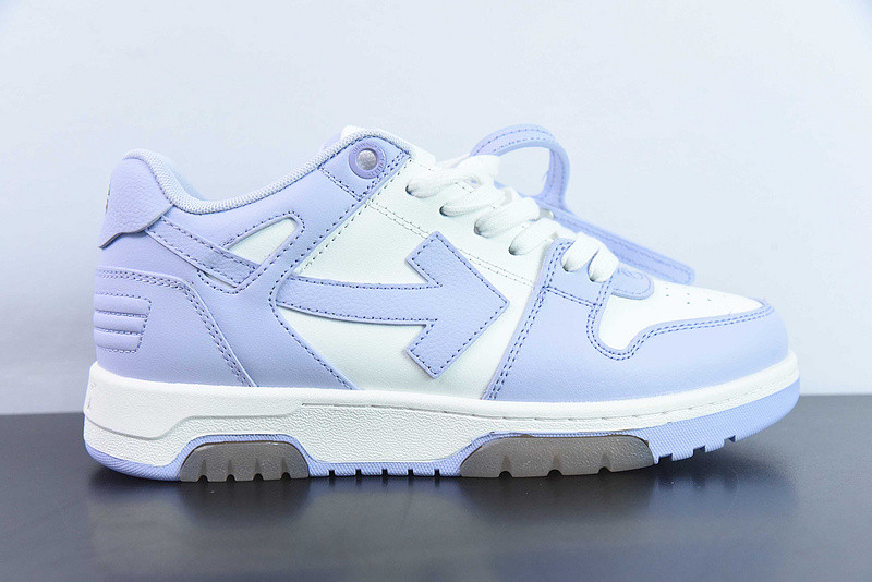 OF™ C/O VIRGIL ABLOH OUT OF OFFICE LOW-TOP LEATHER SNEAKERS ‘OOO“