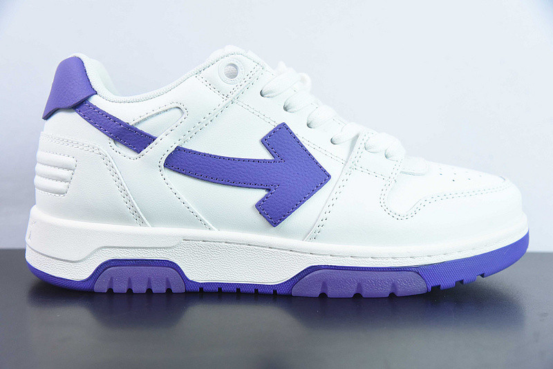 OF™ C/O VIRGIL ABLOH OUT OF OFFICE LOW-TOP LEATHER SNEAKERS ‘OOO“