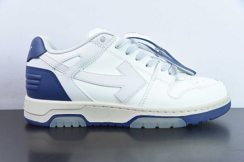 OF™ C/O VIRGIL ABLOH OUT OF OFFICE LOW-TOP LEATHER SNEAKERS ‘OOO“