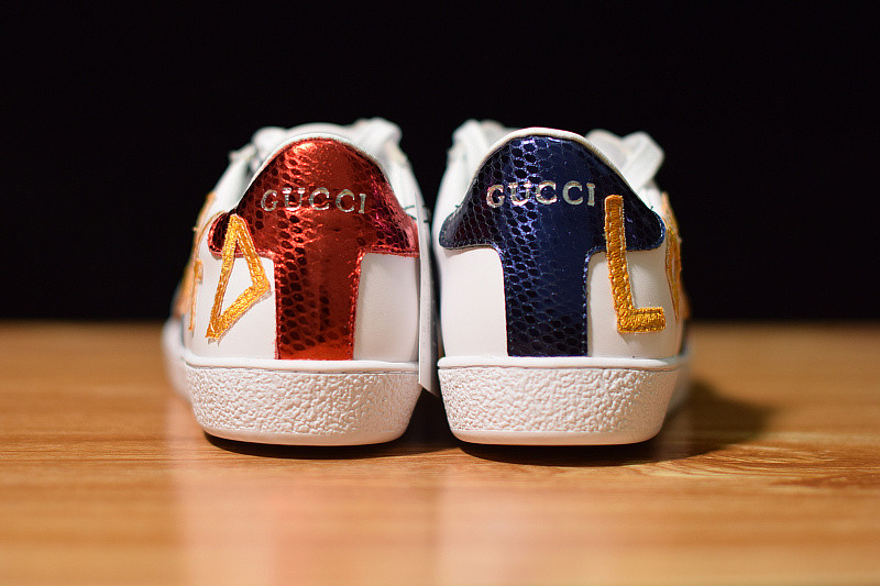 G*u*i ace embroidered low-top sneaker