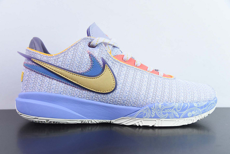 Nike LeBron 20 ''Purple And Gold'' DJ5423-500