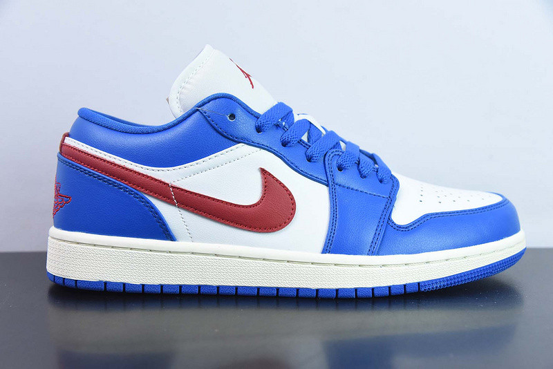 Air Jordan 1 Low Sport Blue Gym Red (Women''s)  DC0774-416
