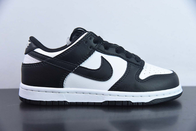 Toddler Nike DUNK LOW PS ''BLACK WHITE'' CW1588-100