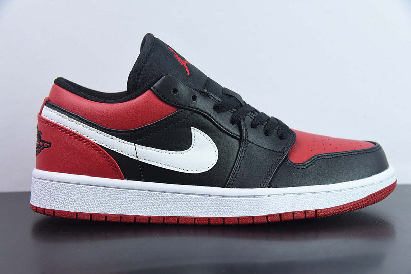AIR JORDAN 1 LOW “ALTERNATE BRED TOE” 553558-066