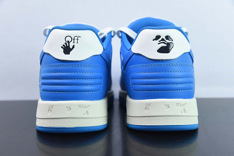 OF™ C/O VIRGIL ABLOH OUT OF OFFICE LOW-TOP LEATHER SNEAKERS ‘OOO“