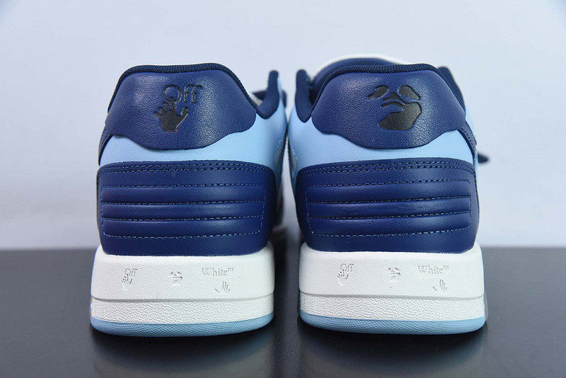 OF™ C/O VIRGIL ABLOH OUT OF OFFICE LOW-TOP LEATHER SNEAKERS ‘OOO“