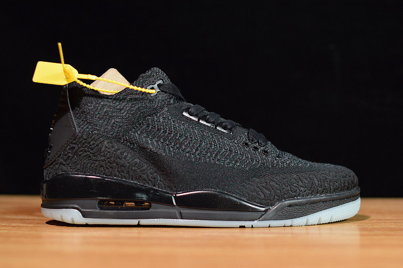 AIR JORDAN 3 RETRO FLYKNIT ''BLACK'' AQ1005-001