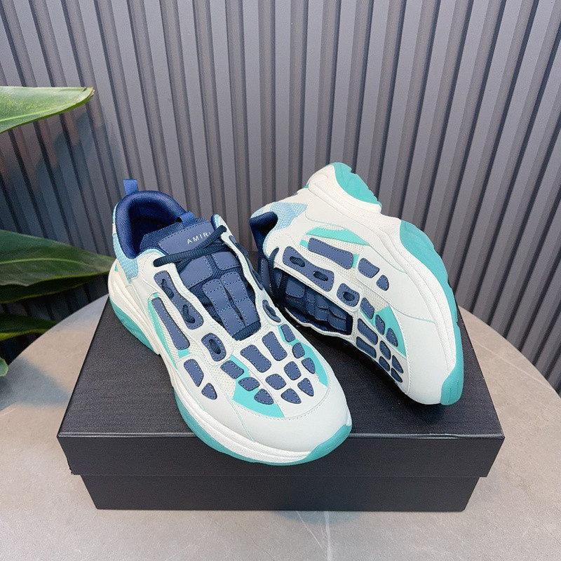 AMIRI BONE RUNNER LOW-TOP SNEAKERS