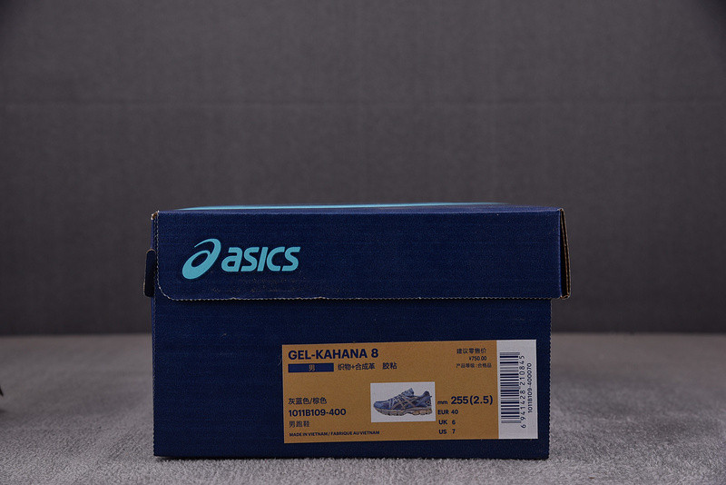 ASICS GEL‑KAHANA8 Shoes Grey/Blue 1011B109‑400