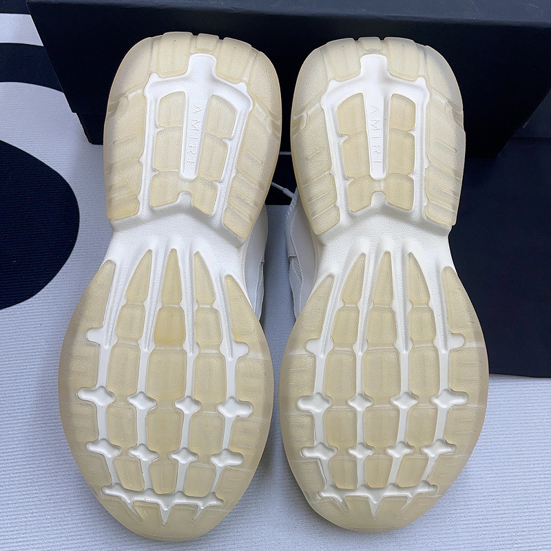 AMIRI BONE RUNNER LOW-TOP SNEAKERS
