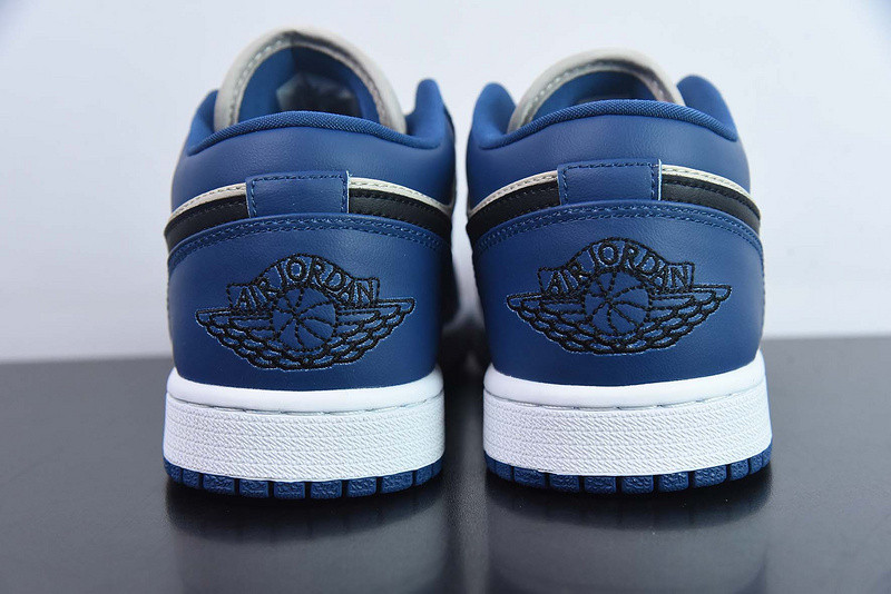 Air Jordan 1 Low WMNS Grey Blue Black DC0774-402
