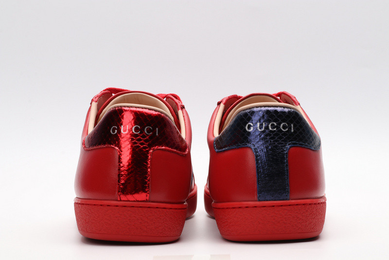 G*u*i ace embroidered low-top sneaker