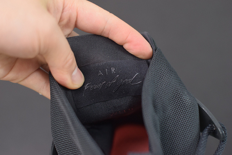 NIKE CONFIRMS AIR FEAR OF GOD 1 “TRIPLE BLACK”  AR4237-005