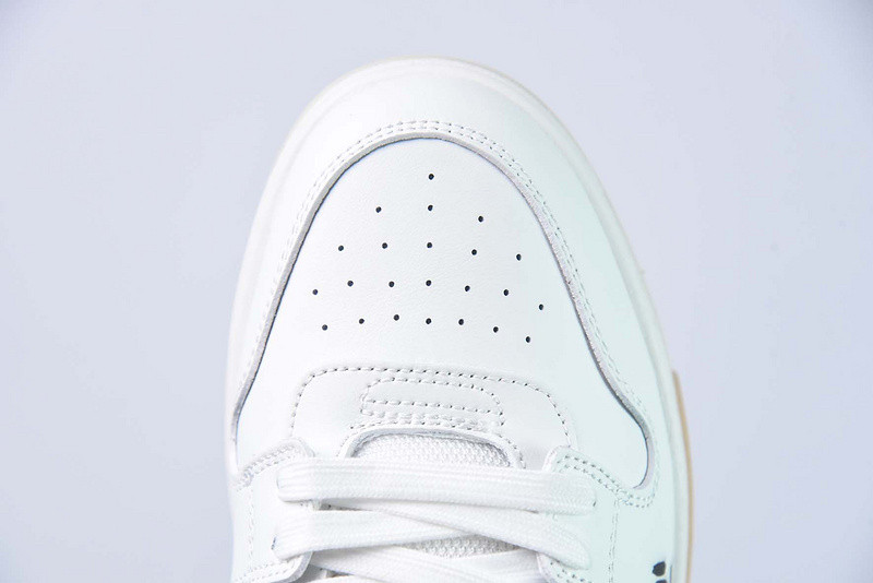 OF™ C/O VIRGIL ABLOH OUT OF OFFICE LOW-TOP LEATHER SNEAKERS ‘OOO“