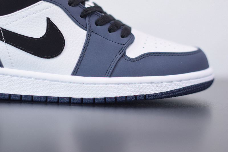 AIR JORDAN 1 LOW RETRO NAVY MIDNIGHT WHITE BLACK 309192-101