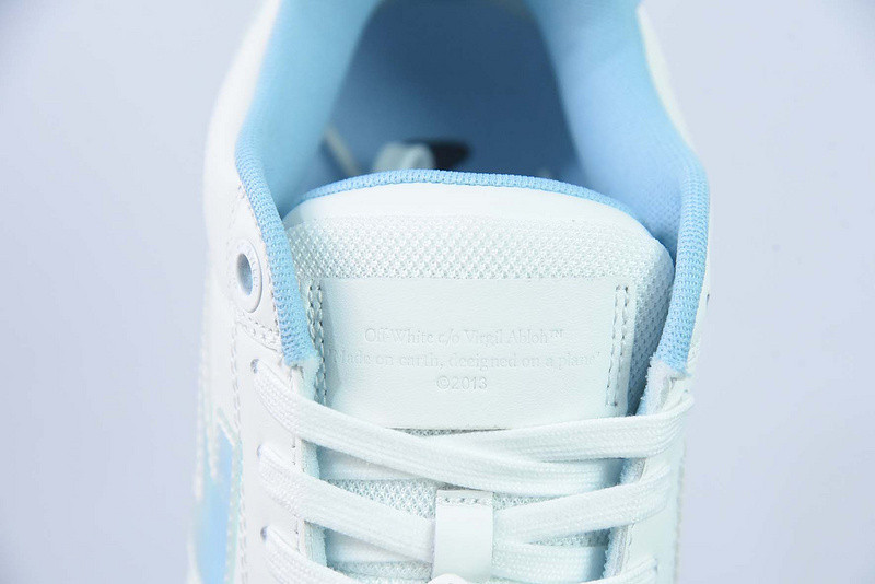 OF™ C/O VIRGIL ABLOH OUT OF OFFICE LOW-TOP LEATHER SNEAKERS ‘OOO“