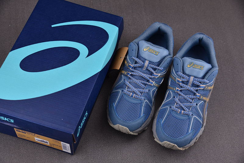 ASICS GEL‑KAHANA8 Shoes Grey/Blue 1011B109‑400
