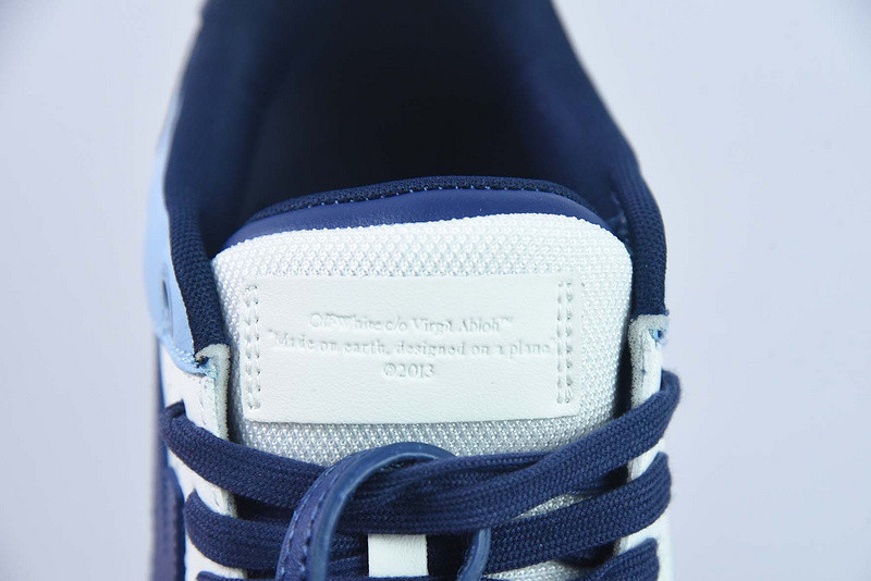 OF™ C/O VIRGIL ABLOH OUT OF OFFICE LOW-TOP LEATHER SNEAKERS ‘OOO“