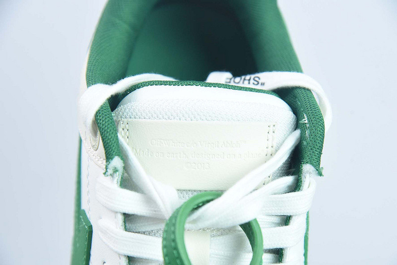 OF™ C/O VIRGIL ABLOH OUT OF OFFICE LOW-TOP LEATHER SNEAKERS ‘OOO“