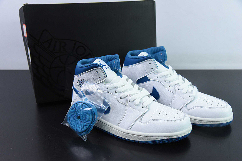 Air Jordan 1 Mid Industrial Blue FN5215-141
