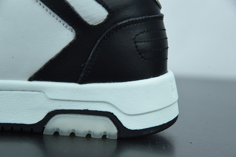 OF™ C/O VIRGIL ABLOH OUT OF OFFICE LOW-TOP LEATHER SNEAKERS ‘OOO“