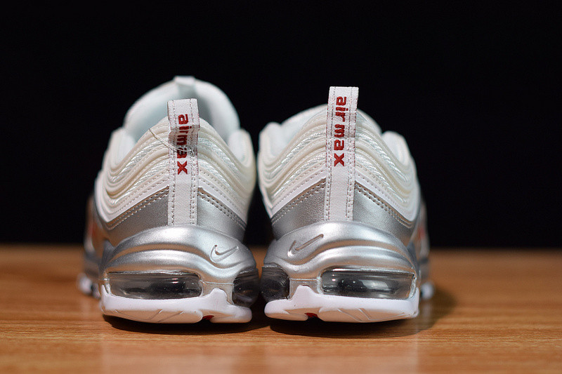 NIKE AIR MAX 97 SILVER WHITE AT5458-100