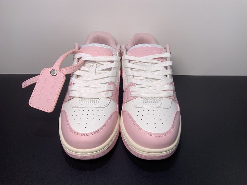 OF™ C/O VIRGIL ABLOH OUT OF OFFICE LOW-TOP LEATHER SNEAKERS ‘OOO“