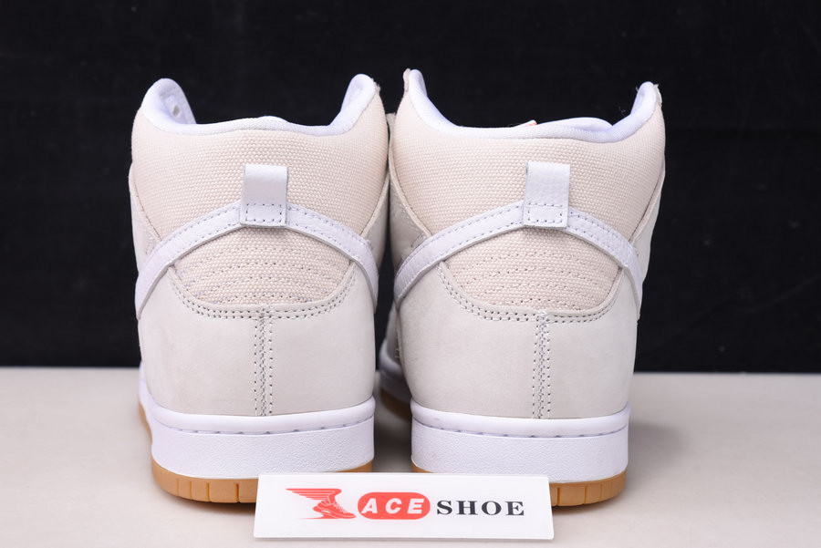 NIKE SB DUNK HIGH PRO ISO ORANGE LABEL UNBLEACHED NATURAL DA9626-100