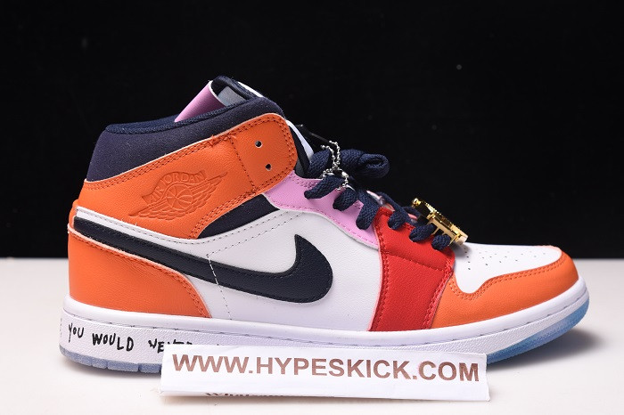 MELODY EHSANI AIR JORDAN 1 MID FEARLESS CQ7629-100