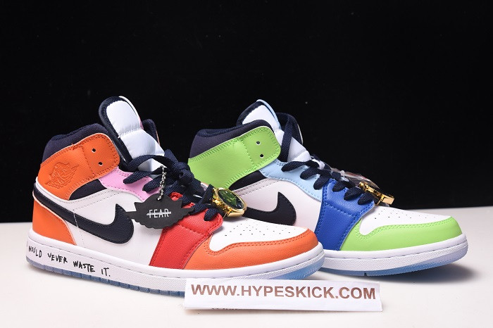 MELODY EHSANI AIR JORDAN 1 MID FEARLESS CQ7629-100