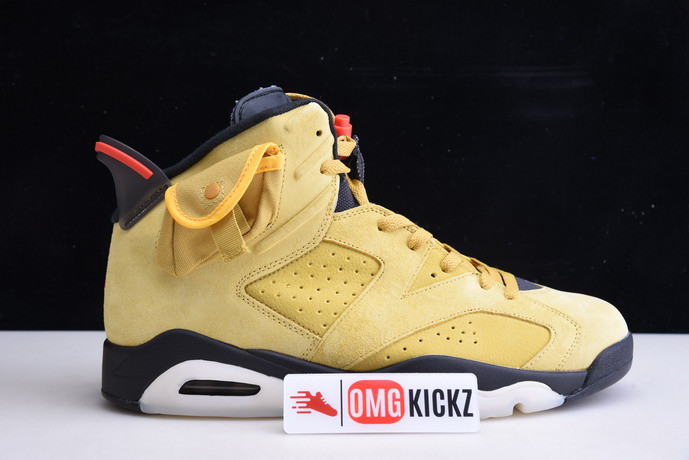 AIR JORDAN 6 YELLOW X TRAVIS SCOTT CN1084-300