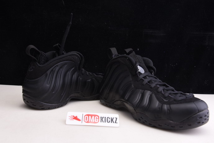 NIKE AIR FOAMPOSITE ONE AUTHRACITE BLACKOUT 314996-001