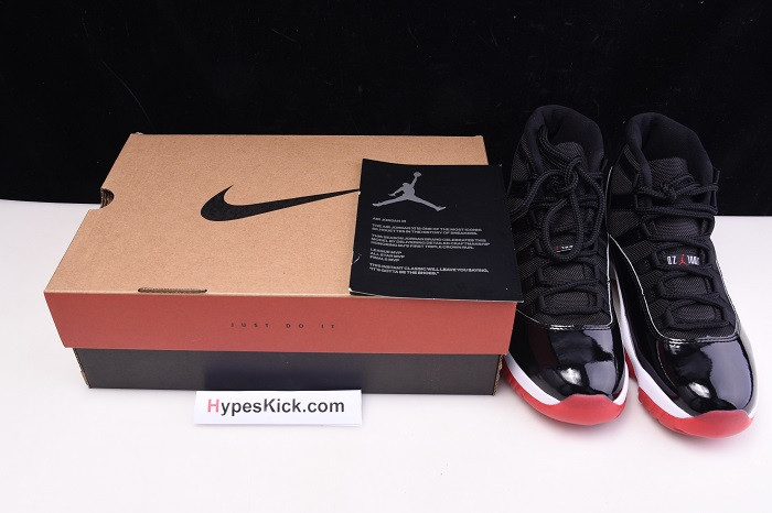 AIR JORDAN 11 BRED 2019 378037-061
